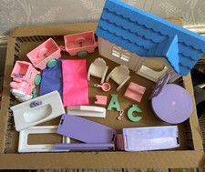 Vintage Barbie Shelly 90s Mini Playhouse Nursery