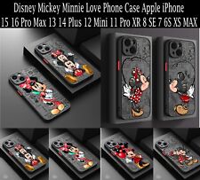 Disney Mickey Minnie Mouse Cases for Apple iPhone 15 16 Pro Max 13 14 12 11 Pro