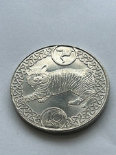 2020 Circulated Manx Cat 10p