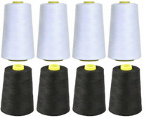 10 x Industrial Sewing Machine  thread  cones  5000 Yard x 10 Cones UK👍