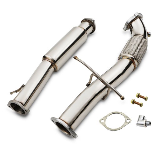 Stainless exhaust front - stainless,