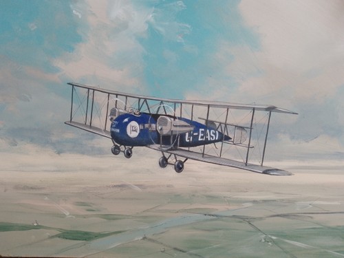Original painting aviation - painting,,