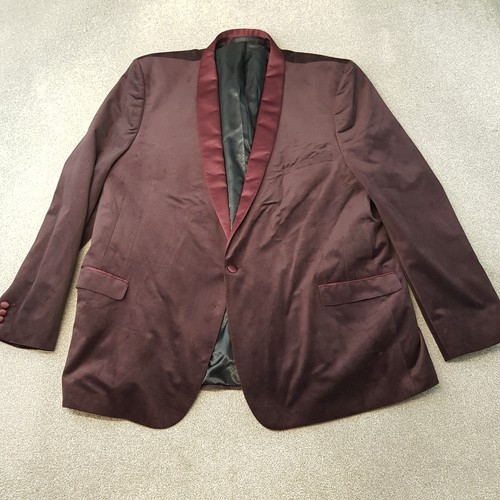 Jacamo men jacket - 56, burgundy