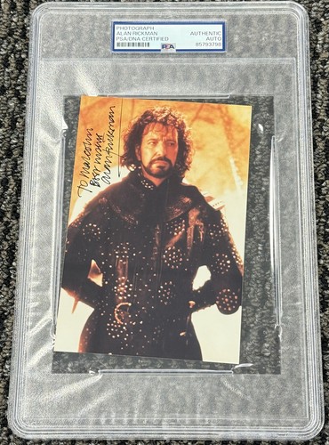 Alan rickman signed - alan,
