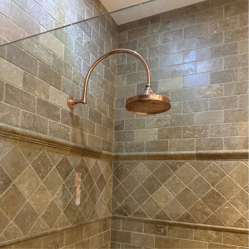 Unlacquered solid copper rain - solid,