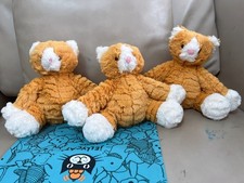 23CM Jellycat Fuddlewuddle Ginger Cat BNWT  PLUSH  Tags & dust Bag new 1pcs