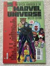 OFFICIAL HANDBOOK OF THE MARVEL UNIVERSE : MASTER EDITION #36 VF