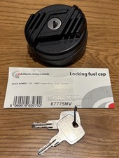 Chiltern Locking Fuel Cap 67775NV  2 Keys  Alfa Romeo 155, Fiat Tipo, Tempra
