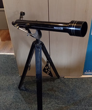 TASCO 302058 D=60mm F=700mm Coated Optics Black Telescope Adjustable Legs PARTS