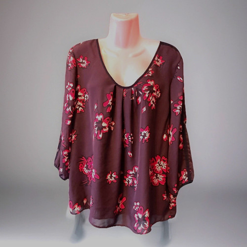 Epilogue purple pink - purple, floral