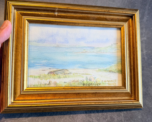 Original gouache painting - original,