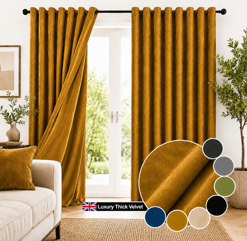 Thick heavy velvet - thick,