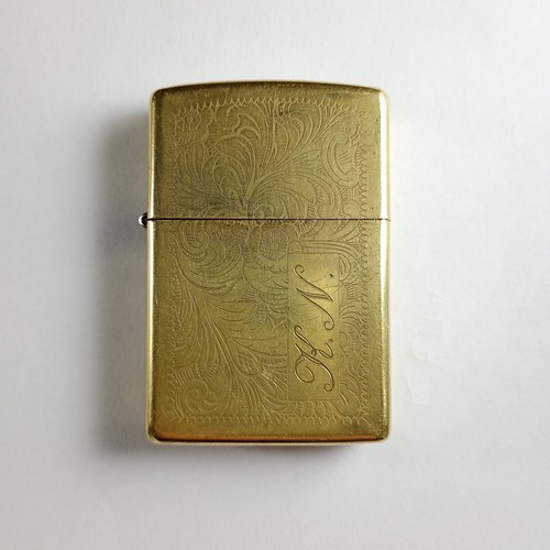 Zippo lighter brass - zippo,