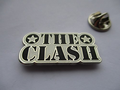 The clash punk metal - the, badge