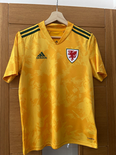 Adidas wales away shirt - adidas, yellow