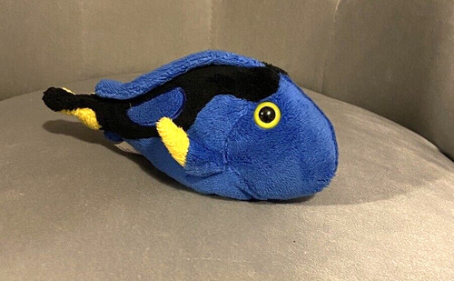Small blue tang fish soft - small,