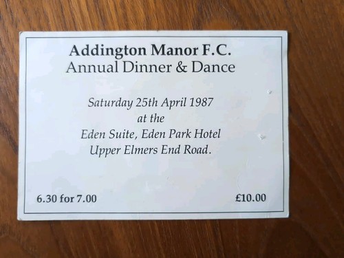 Bobby robson signed addington - bobby,