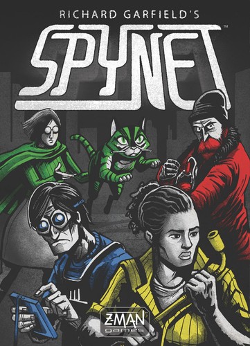 Spynet boardgame man - boardgame, by