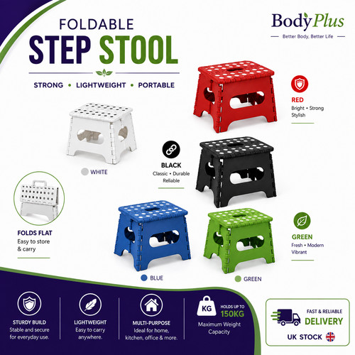 Step stool foldable mini heavy - step,