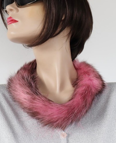 Fur scarf boa loop chain - scarf,