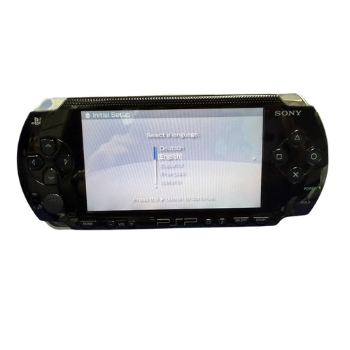 Psp original console black - original,