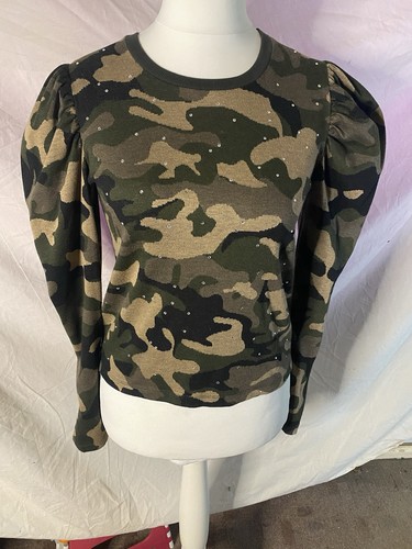 Zara women jumper camouflage - women's,