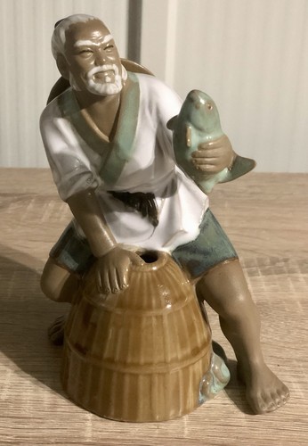 Chinese shiwan mudman figurine - chinese,