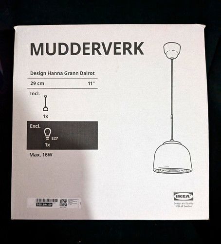 Ikea mudderverk pendant lamp - ikea,