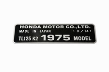 Honda TL125K2 1975 Non-OEM ID