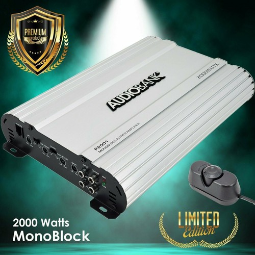 Audiobank monoblock 2000 watts - monoblock,