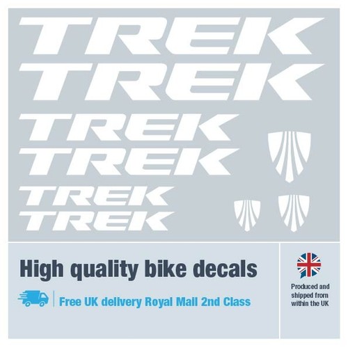 Trek bike decals labels