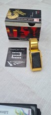 Vintage Pimp TokyoFlash Gold plated LED Watch, Boxed, User's leaflet 