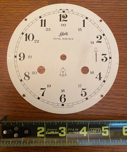Ships bell clock schatz royal - ships,