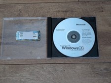 Microsoft Windows 98 Second Edition SE Install CD Disc + Activation Product Key