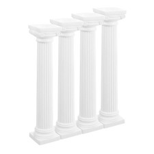  4 Pcs Roman Column Decor