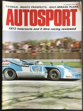AUTOSPORT Magazine 18 JAN 1973