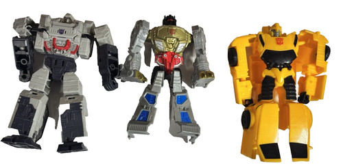 Transformers action figures - action,