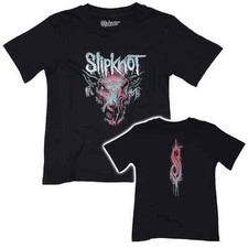 Official Slipknot Infected Goat T Shirt Kids Boys Girls Licensed Rock Tee New