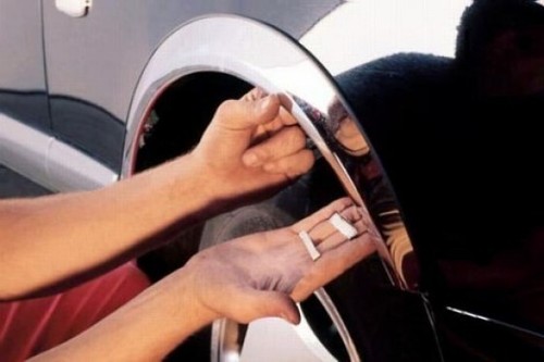 Ford fiesta wheel - arch, fender