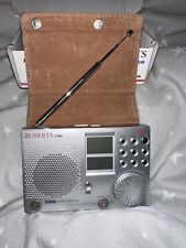 Robert’s PLL synthesised world radio with real leather cover. Travelling Lite 2.