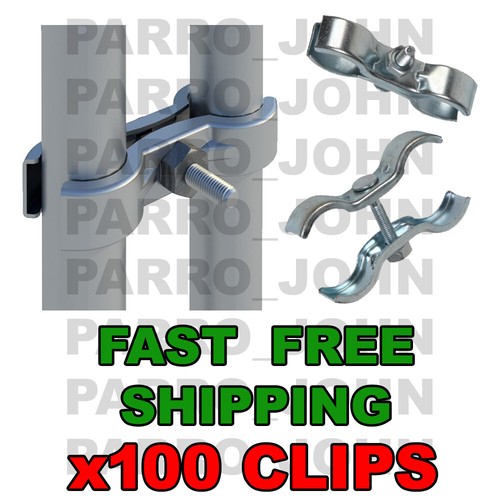 100 clips for heras fence - clips,