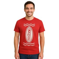 MENS RED CRAYON T-SHIRT
