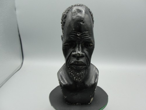 Vintage african painted stone - african,