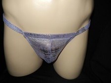 4 Pack of  Men's X Small  Tan Thru  Adjustable Bikinis