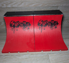 Sbego Finger Skateboard Bmx Half Pipe 2 Piece Used Condition Read Some Wear