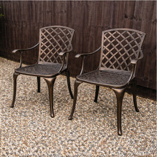 Set garden chairs cast - set,