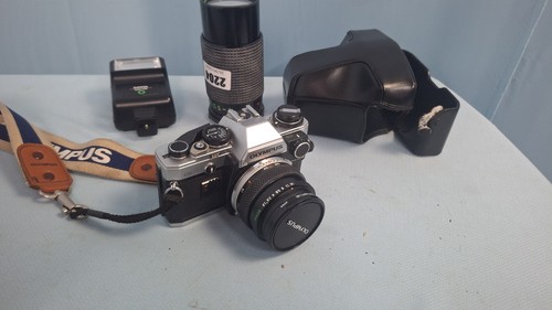 Olympus om10 film camera kit - olympus,