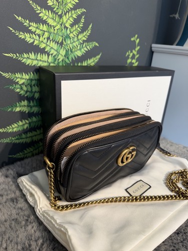 Gucci marmont mini quilted - gucci,