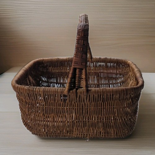 Vintage large french rattan - vintage,