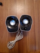 Logitech Z120 Compact PC Stereo Speakers - White/Black - USB Powered 3.5mm Jack